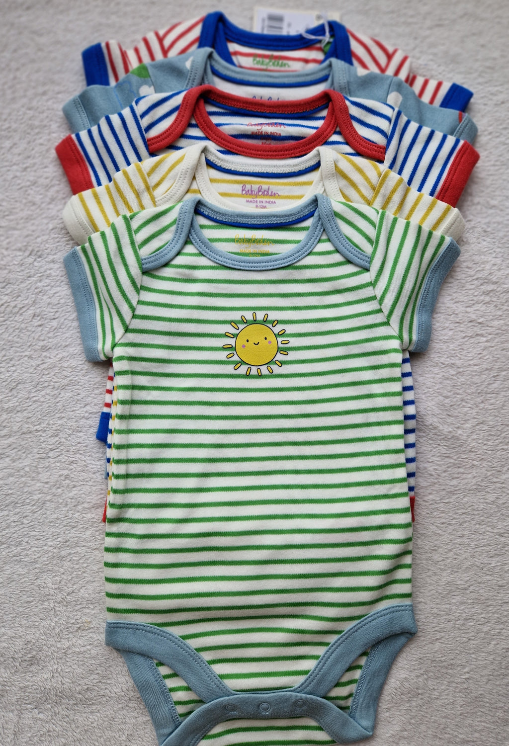 BABY BODEN 5 Pack Bodies