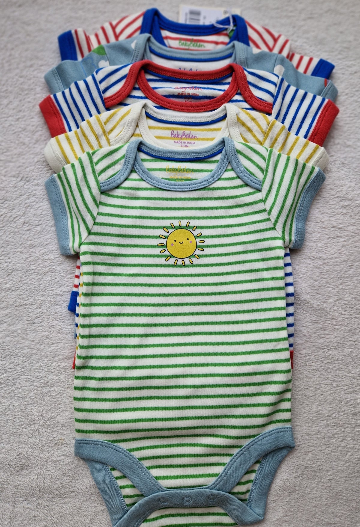 BABY BODEN 5 Pack Bodies