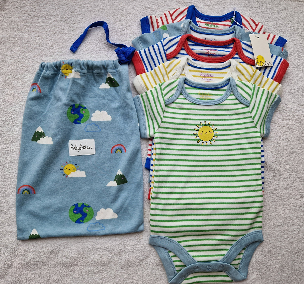 BABY BODEN 5 Pack Bodies