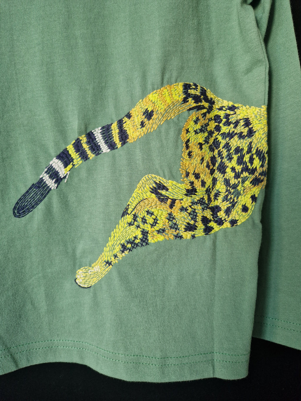MINI BODEN Superstitch Cheetah T-shirt