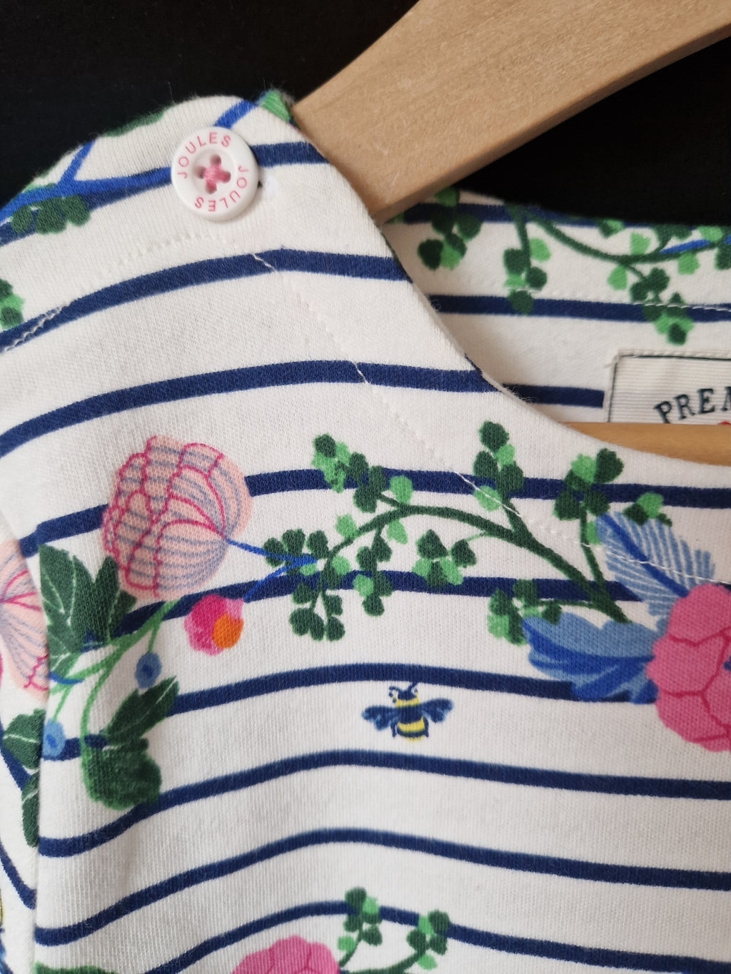 JOULES Girl's Harbour Floral Jersey Top