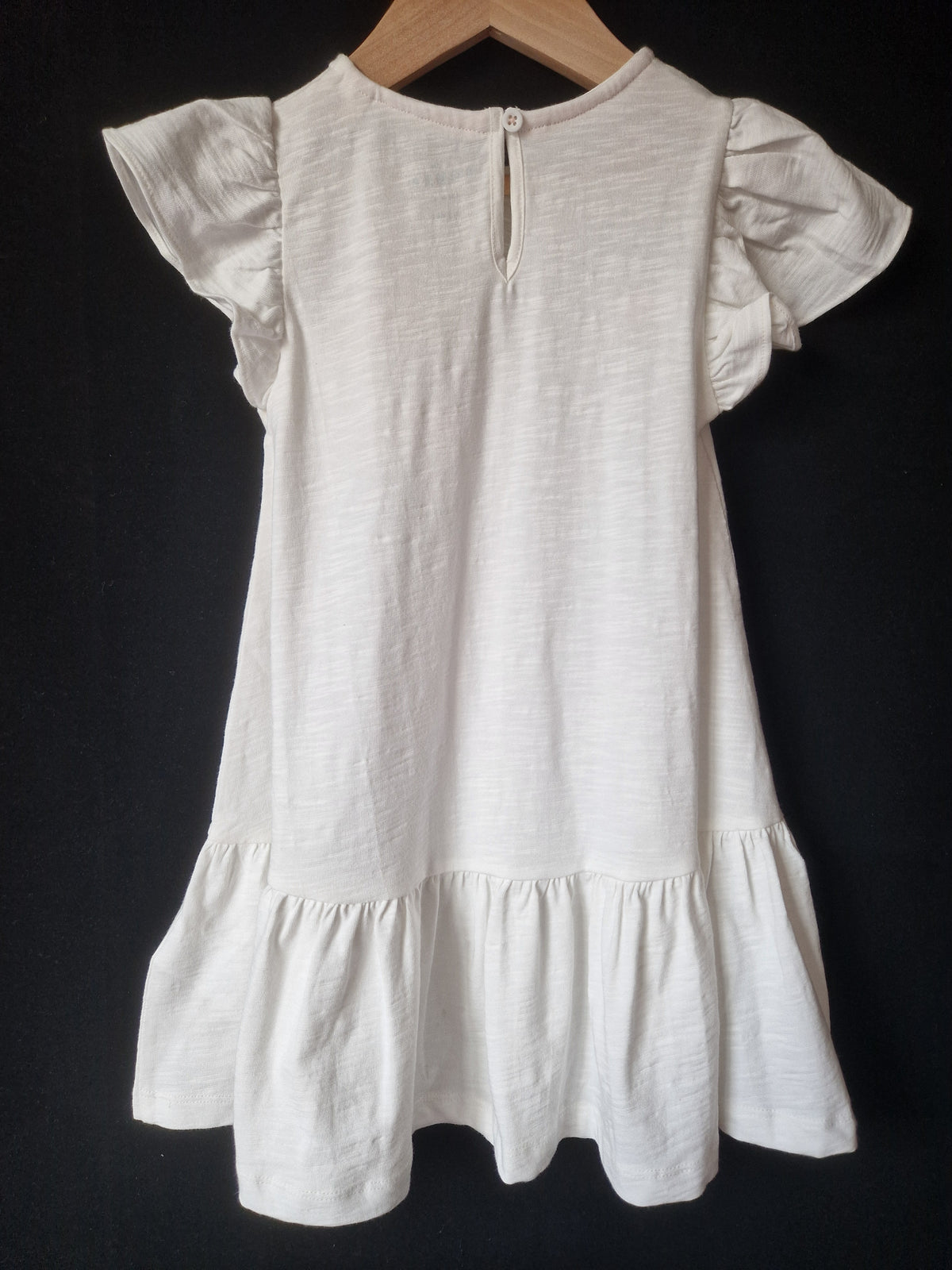 MINI BODEN Embroidered Pocket Jersey Dress