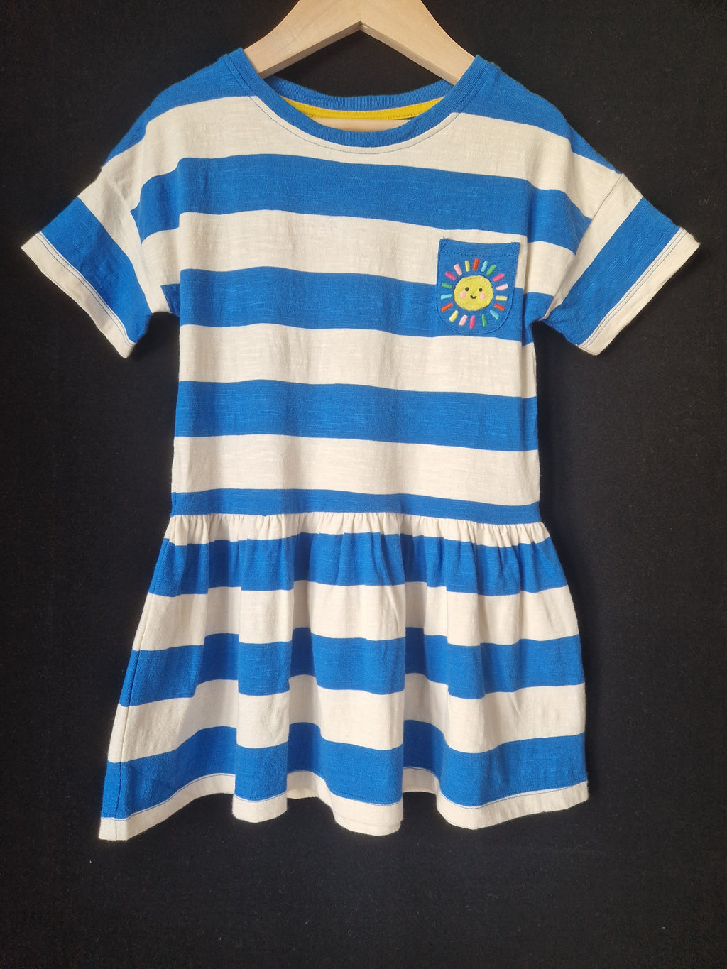 MINI BODEN Sunshine Logo dress