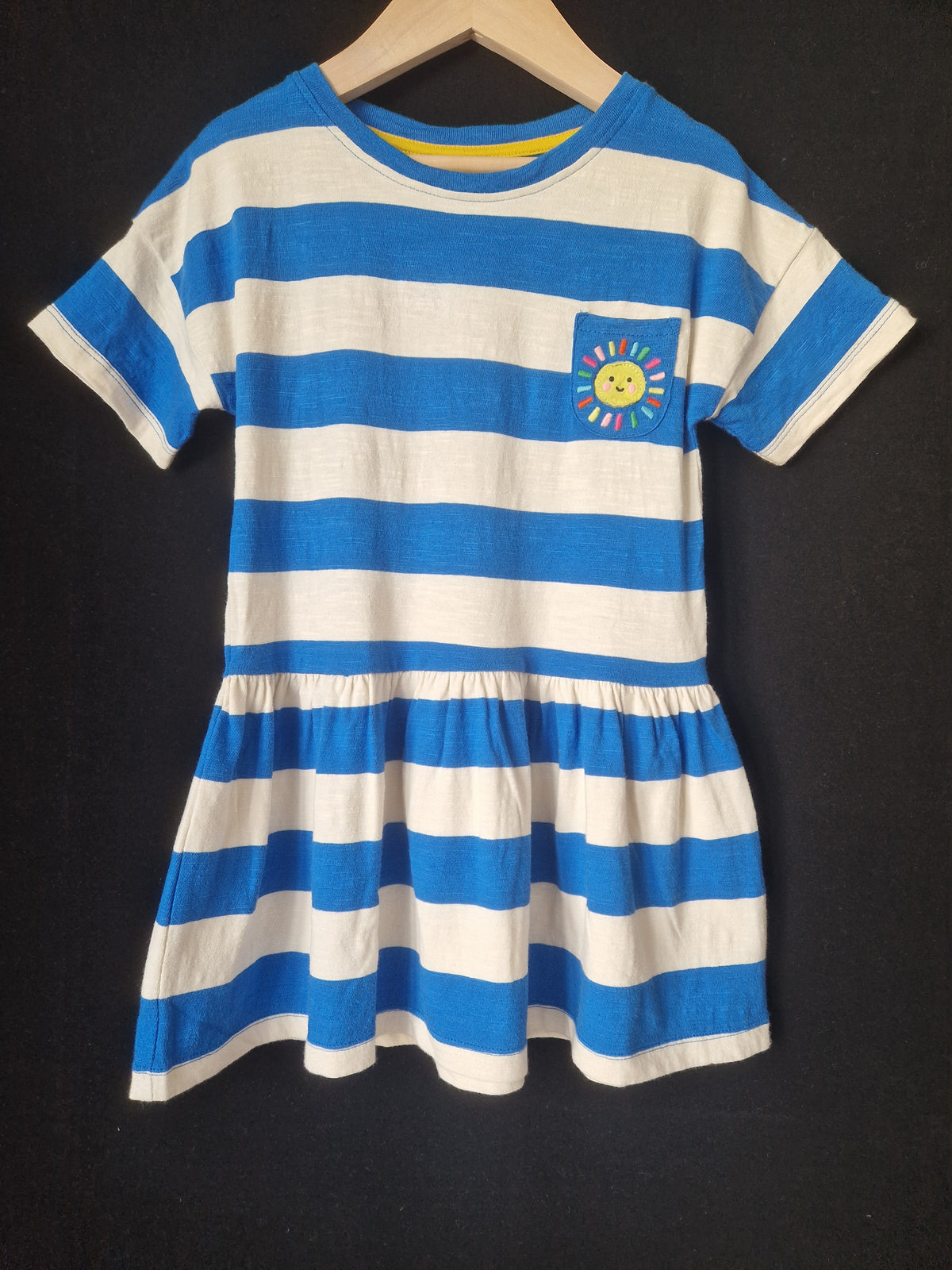 MINI BODEN Sunshine Logo dress
