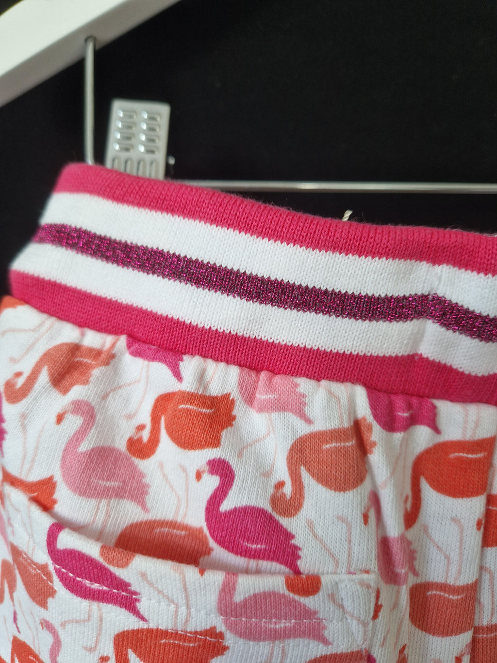MINI BODEN Girls' Sparkle Waist Jersey Shorts