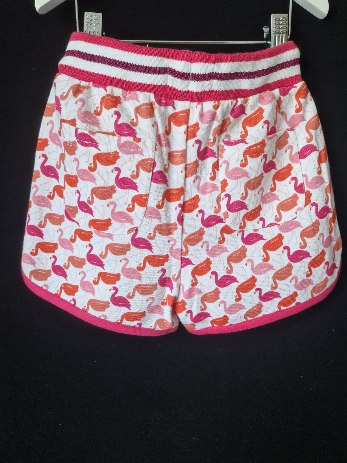 MINI BODEN Girls' Sparkle Waist Jersey Shorts