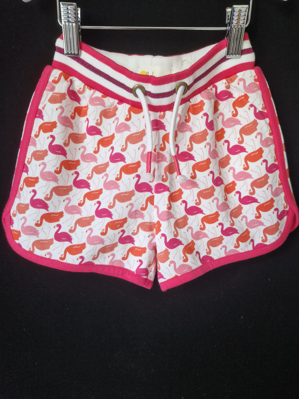 MINI BODEN Girls' Sparkle Waist Jersey Shorts