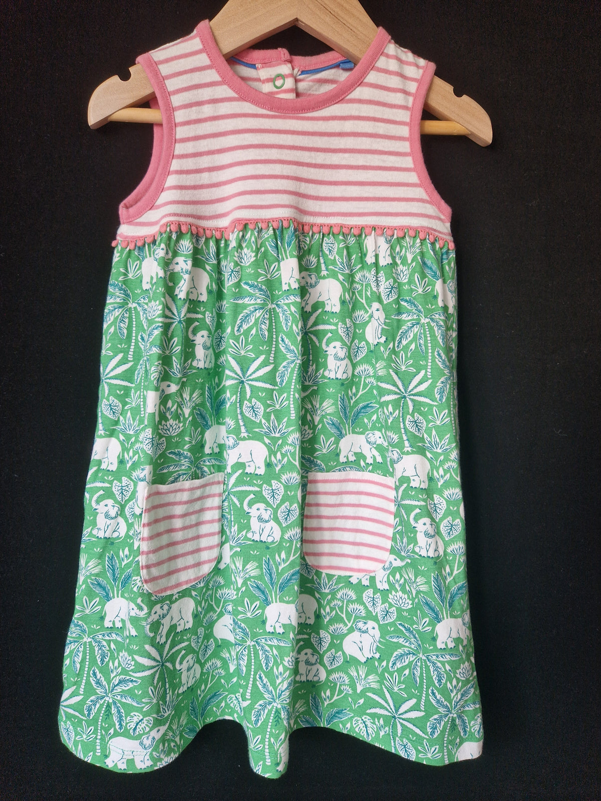 BABY BODEN Hotchpotch sleeveless dress