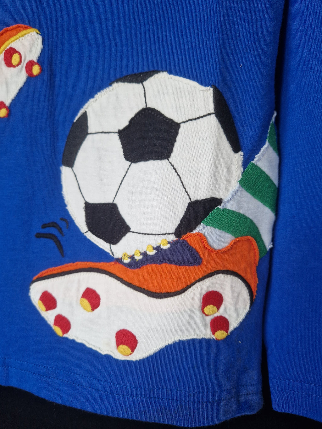 MINI BODEN Football Long Sleeves t-shirt