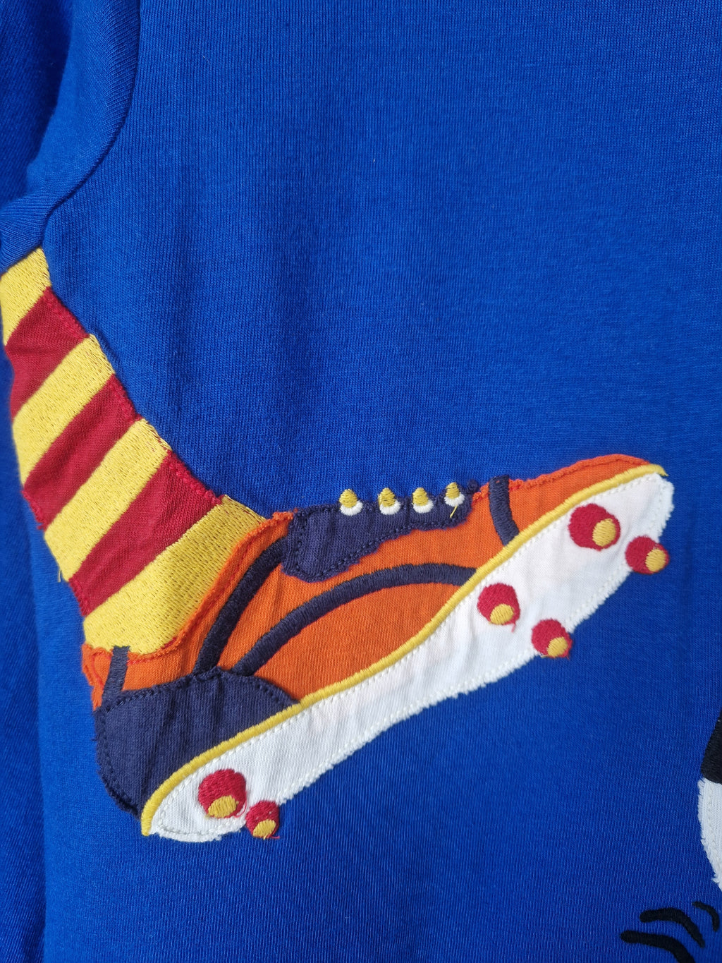 MINI BODEN Football Long Sleeves t-shirt