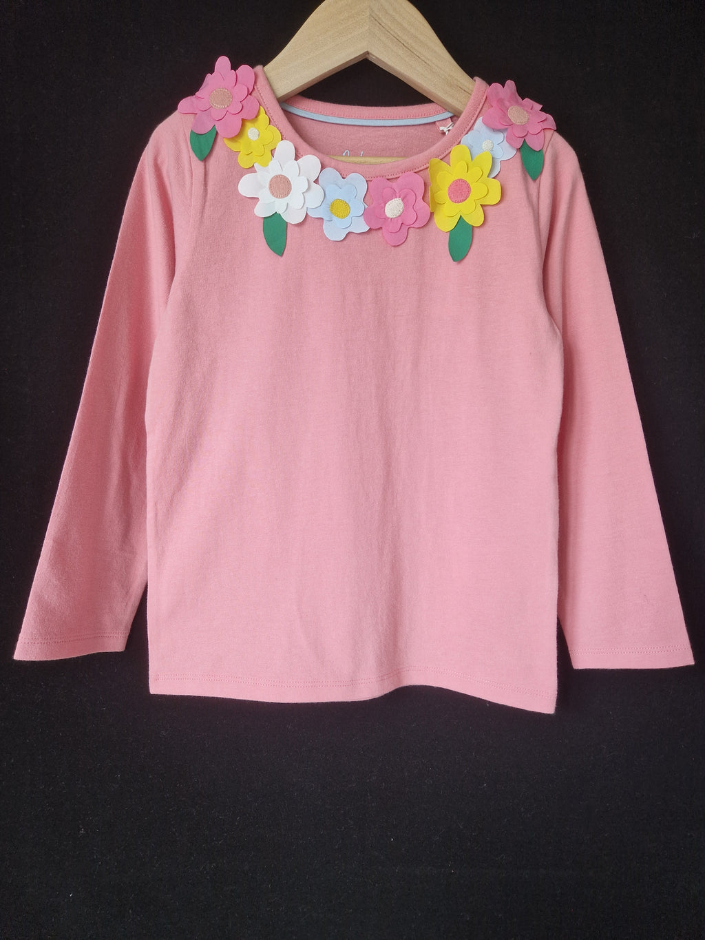 MINI BODEN Girls' Flutter Flower T-shirt