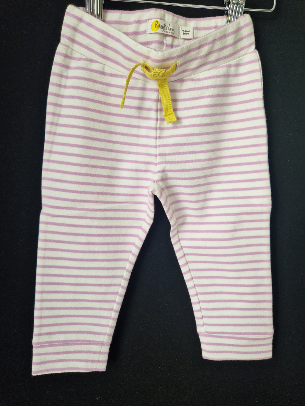 BABY BODEN Jersey Ruffle Top and Bottom Set