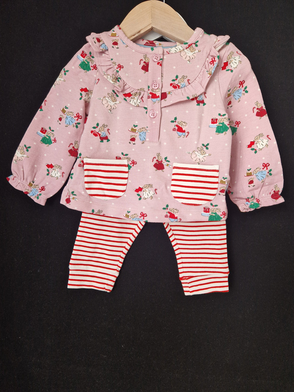 BABY BODEN Christmas Top and Legging Set