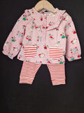 BABY BODEN Christmas Top and Legging Set