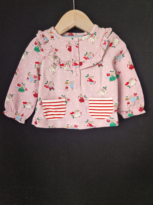 BABY BODEN Christmas Top and Legging Set