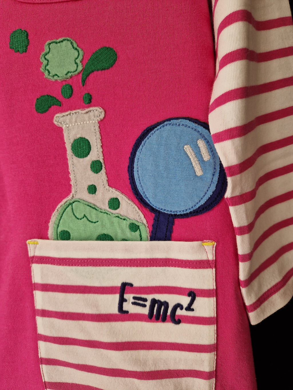 MINI BODEN Girls' Tickled Pink Scientist Tunic
