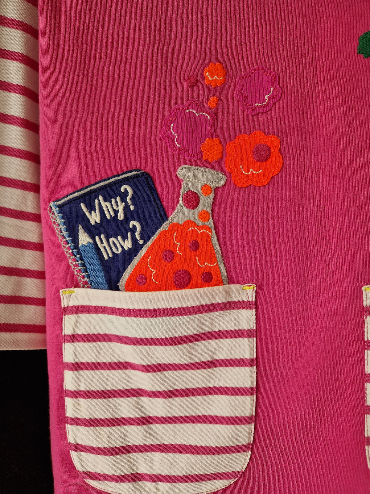 MINI BODEN Girls' Tickled Pink Scientist Tunic