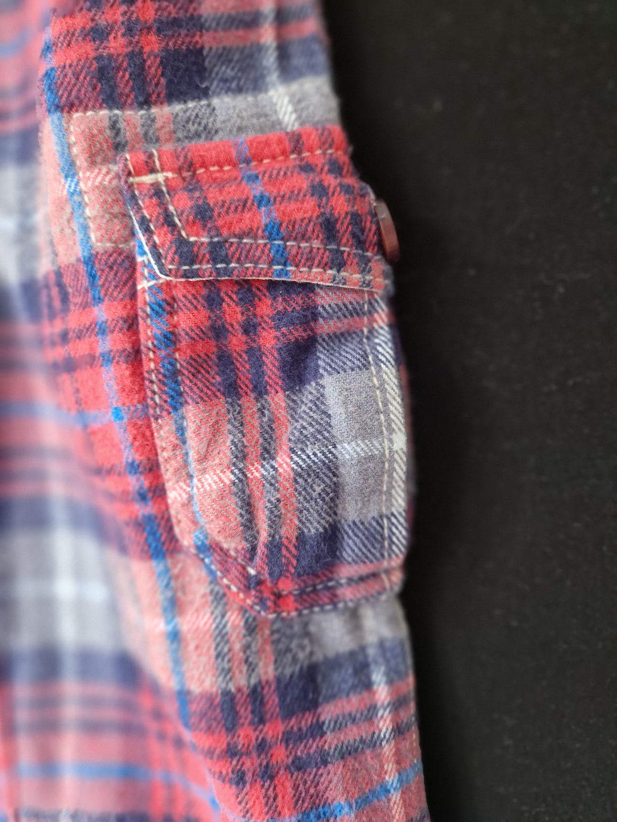 MINI BODEN Red and Blue Tartan Baggies