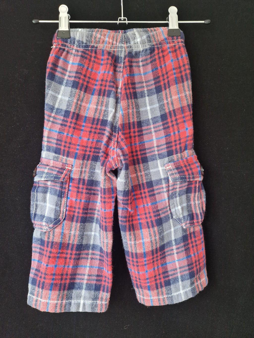 MINI BODEN Red and Blue Tartan Baggies